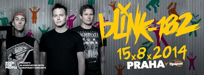 Blink 182 prijíždí poprvé do Prahy