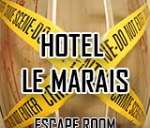 ÚNIKOVÁ HRA HOTEL LE MARAIS