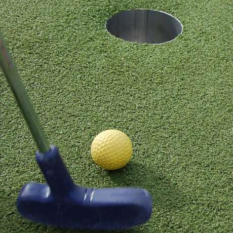 Vstup na minigolf