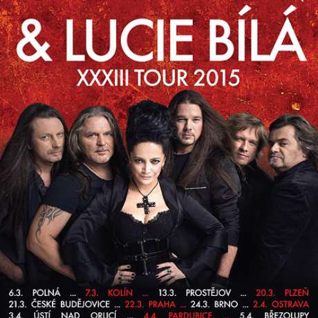 ARAKAIN & LUCIE BÍLÁ XXXIII TOUR 2015
