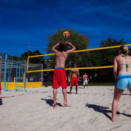 Vstup do aquaparku – beach volejbal