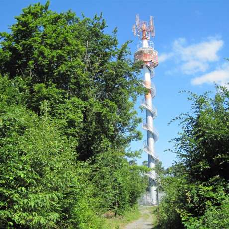 Vstup na rozhlednu – nádherný výhled nejen na okolní krajinu