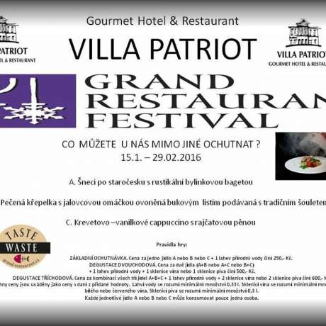 Grand restaurant festival