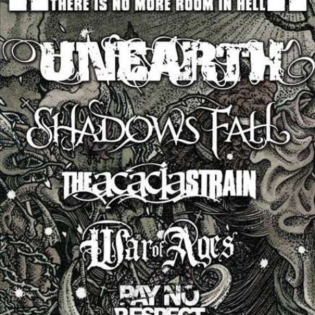 Hell On Earth, Shadows Fall, The Acacia Strain, War of ages