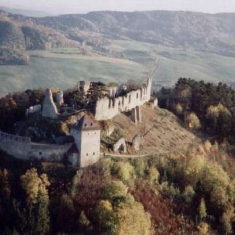 Vstup na hradní věž