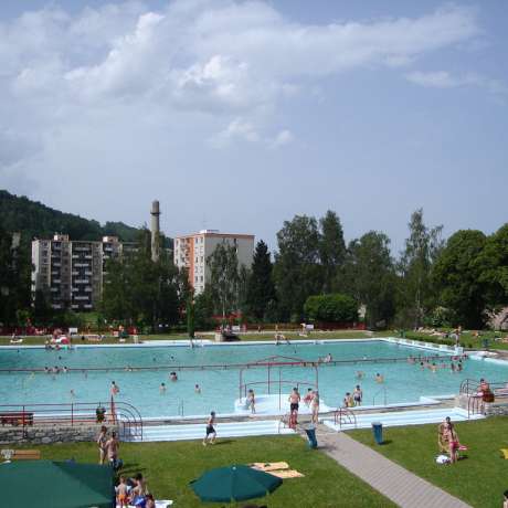Vstup na koupaliště