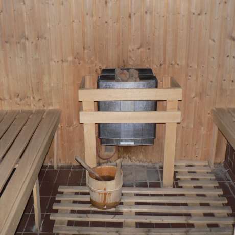 Vstup do finské sauny