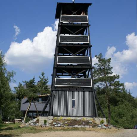 Vstup na rozhlednu – Úchvatné Orlicko a Písecké vrchy z výšky