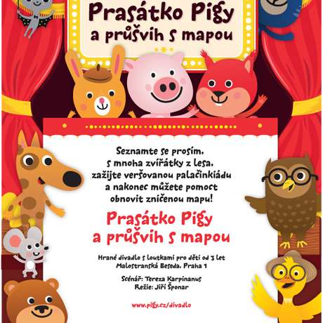Prasátko Pigy a průšvih s mapou