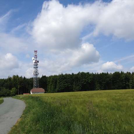 Vstup na rozhlednu – výhledy z podhůří Orlických hor