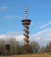 Vstup na rozhlednu – okouzlující výhled nejen na Děčín