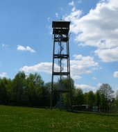 Vstup na rozhlednu – výhled Pardubickým krajem