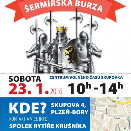 Šermířská burza Plzeň