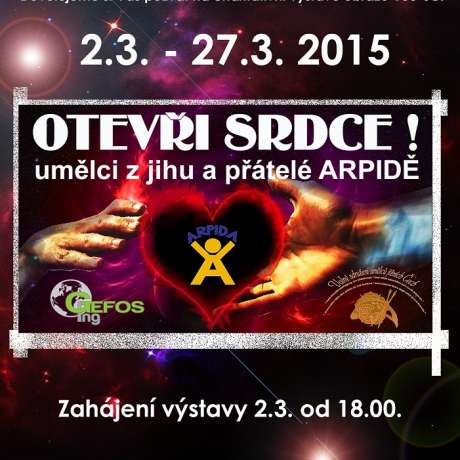 Charitativní výstava Otevři srdce - umělci Arpidě