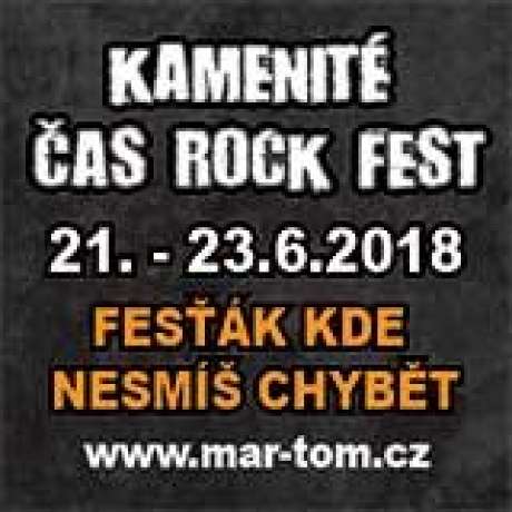 KAMENITÉ ČAS ROCK FEST 2018 - pátek