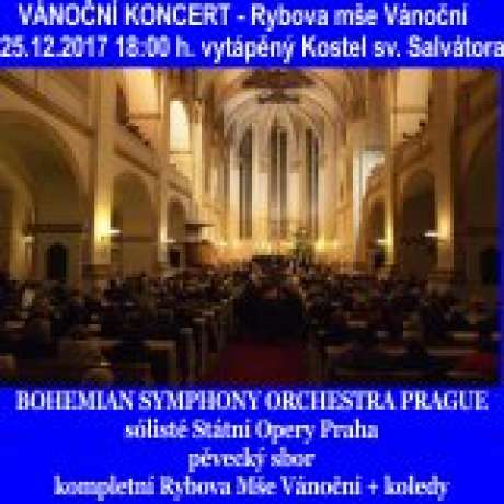 VÁNOČNÍ KONCERT - orchestrální provedení Rybovy Mše Vánoční