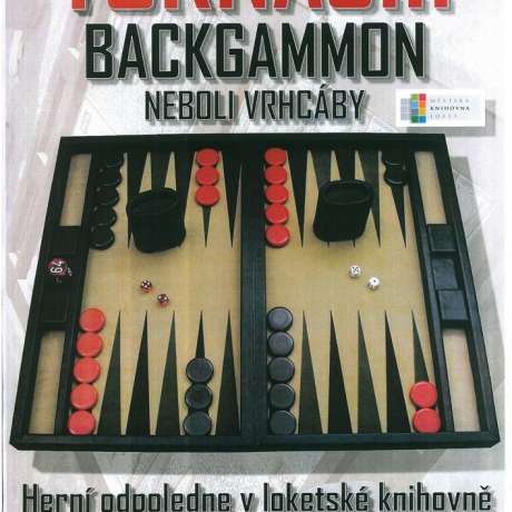 Turnaj ve vrhcábách neboli backgammonu