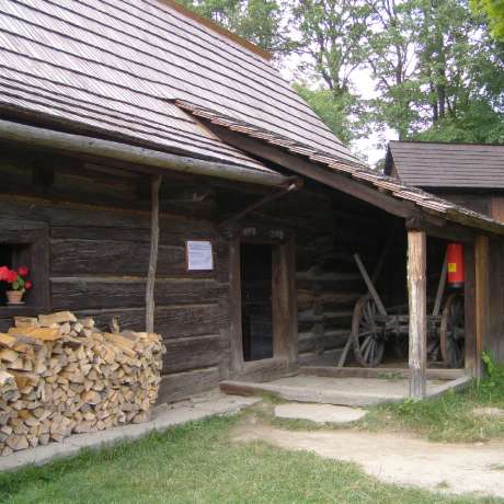 Vstup do muzea – prohlídka skanzenu