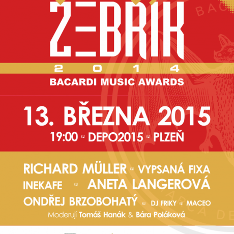 Žebřík 2014 Bacardi Music Awards