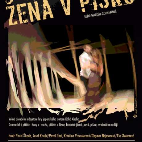 Žena v písku