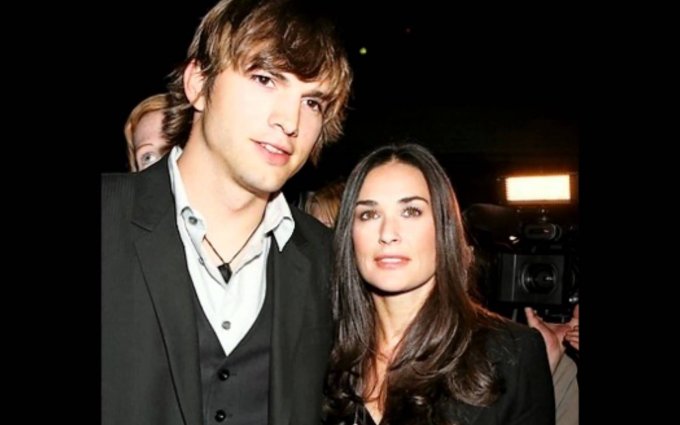 Ashton Kutcher & Demi Moore