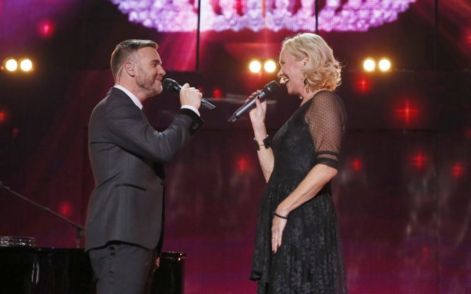 Gary Barlow and Agnetha Fältskog - I Should Have Followed You Home at Children In Need Rocks 2013