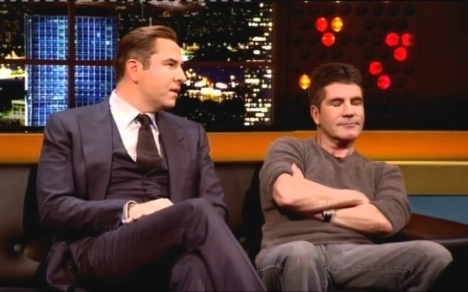 Simon Cowell & David Walliams On The Jonathan Ross Show 24.3.2012