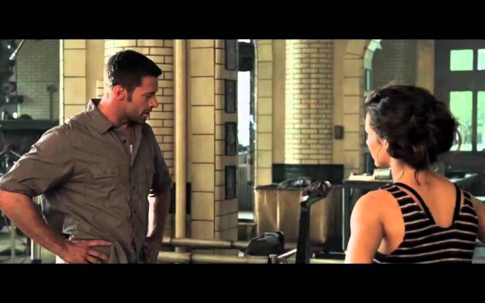 REAL STEEL - HD Trailer with Hugh Jackman, Shawn Levy & Evangeline Lilly - www.iCineyTV.com