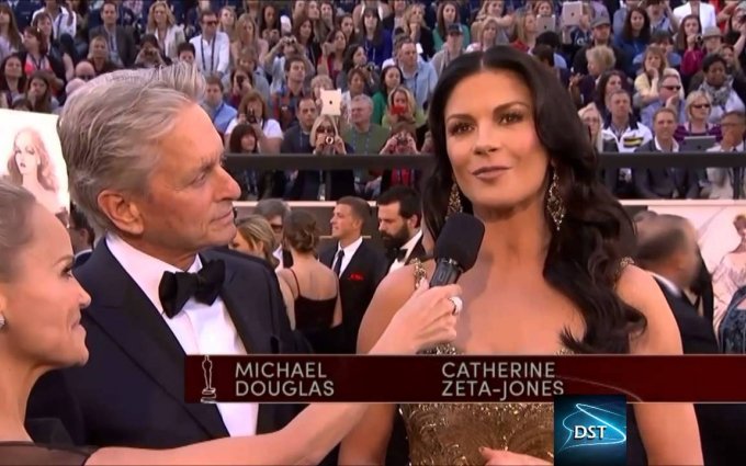 Michael Douglas And Catherine Zeta-Jones Red Carpet Interview 2013