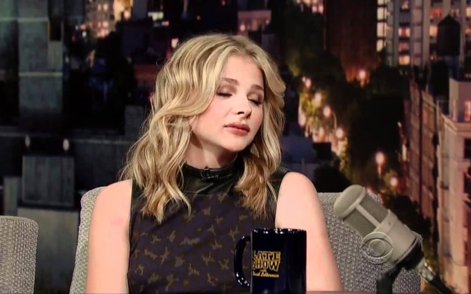 Chloe Grace Moretz on Letterman 5/3/12