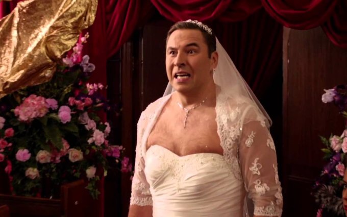 Simon Cowell and David Walliams Wedding | Red Nose Day 2013