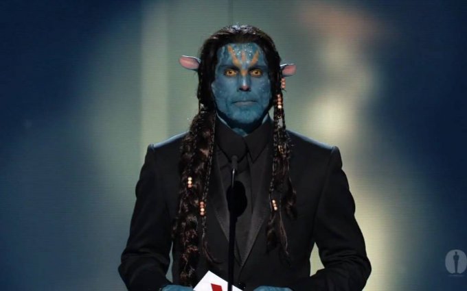 Ben Stiller presenting the Oscar® for Best Makeup