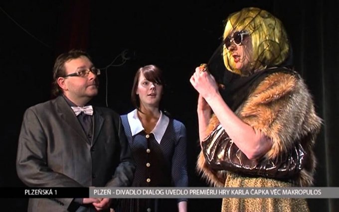 Plzeňská 1: Věc Makropulos v Divadle Dialog