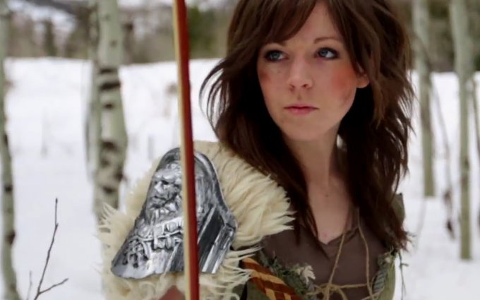 Skyrim - Lindsey Stirling & Peter Hollens