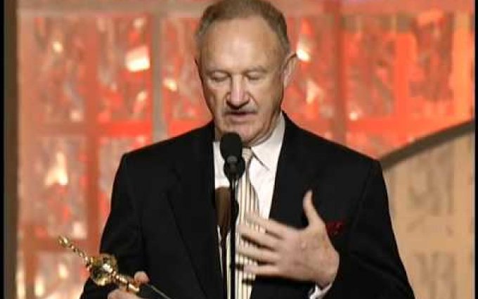 Gene Hackman Wins The Cecil B. DeMille Award - Golden Globes 2003