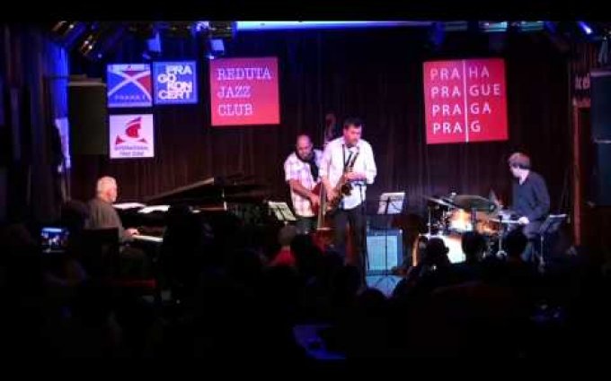 Karel Růžička quartet K Růžička   piano, K Růžička jr    sax, Josef Fečo   bass, Otto Hejnic   drums