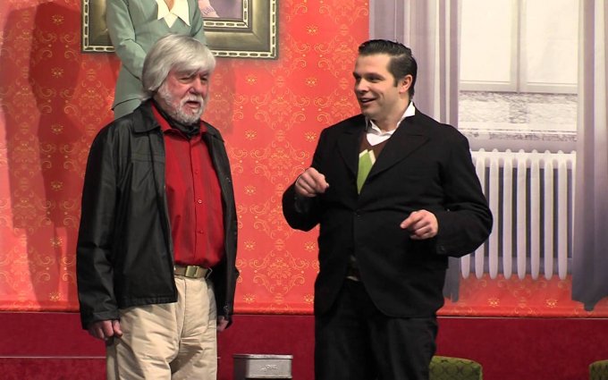 TVS: Uherské Hradiště - Slovácké divadlo uvádí Sám na dva šéfy