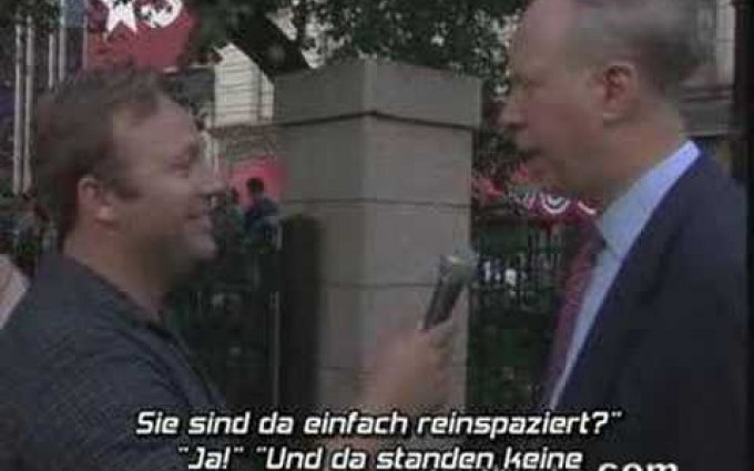 Alex Jones asks David Gergen about Bohemian Grove Rituals