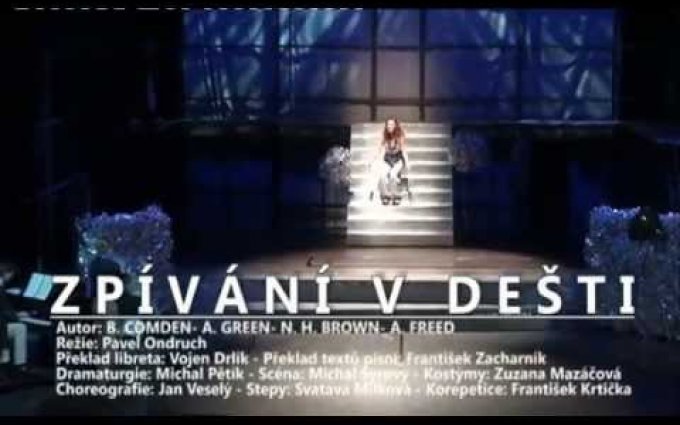 Zpívání v dešti 2 - Městské divadlo v Mostě - zpívá Lucia Jagerčíková