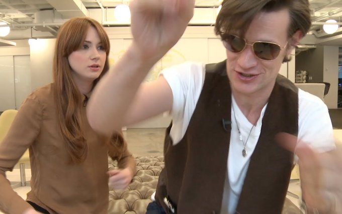 "Doctor Who" Cast Performs "Doctor Who" Theme Song