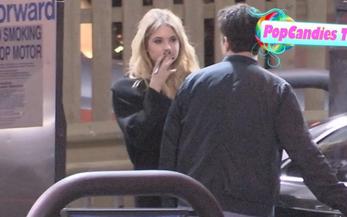 Ashley Benson is Smoking Hot while getting gas in West Hollywood