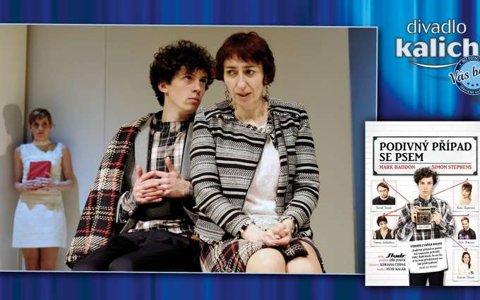 Divadlo Kalich - Podivný případ se psem_pozvánka