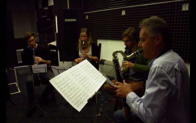 Dizzy Gillespie - A Night In Tunisia (for clarinet quartet)