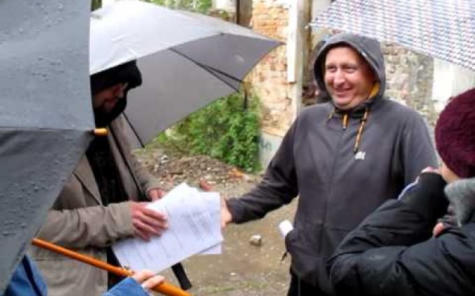 Jan Dolanský, Apolena Veldová, Šárka Vaculíková, režisér Aleš Vrzák