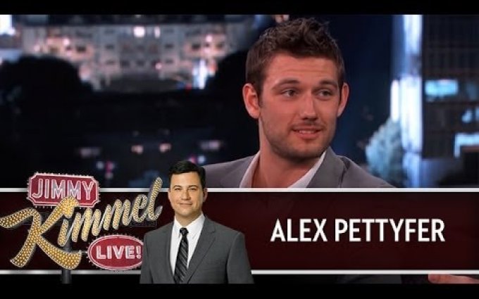 Alex Pettyfer on Jimmy Kimmel Live PART 1