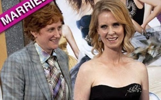 Cynthia Nixon Marries Girlfriend Christine Marinoni