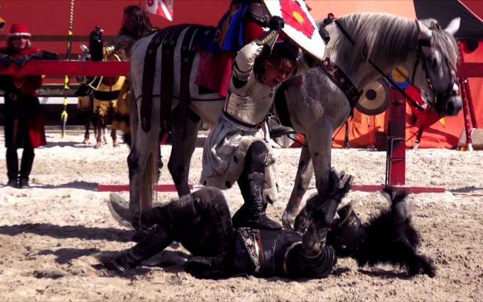 Rytířský turnaj na koních 2013