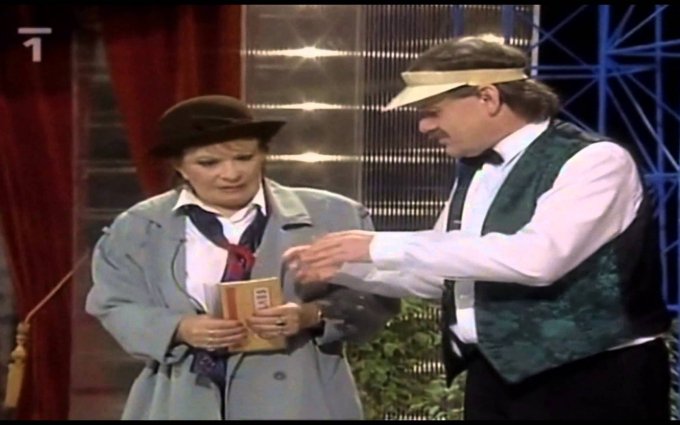 Karel Šíp,Jaroslav Uhlíř,Jiřina Bohdalová - Kuponová privatizace (HD)