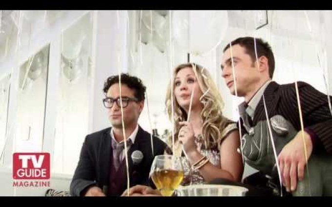 The Big Bang Theory gets WET! Cover Shoot with Johnny Galecki, Jim Parsons, and Kaley Cuoco!