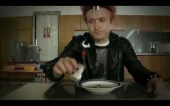 Visací zámek - Známka punku